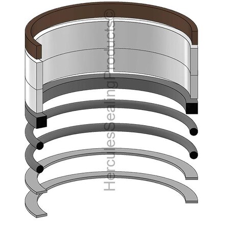 Atlas - After Market Parts Hydraulic Cylinder Repair Kit- I-PK-N-N-10-7 VH00KH070